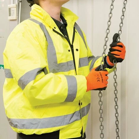 SILVERLINE Veste Bombardier Haute Visibilité Classe 3 - L 100-108 Cm (39-42'') – Image 2