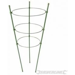 SILVERLINE Tuteur à 3 Anneaux Pour Plante, ø 180mm , 200 Mm Et 220 Mm