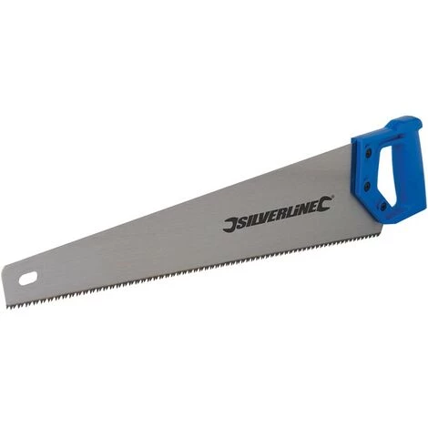 SILVERLINE Scie à Denture Hardpoint - 500 Mm 7 TPI