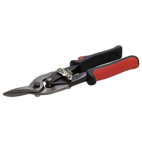 SILVERLINE Cisailles à Tôle Aviation - Coupe Incurvée Vers La Gauche