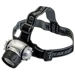 SILVERLINE Lampe Frontale 12 LED - 12 LED