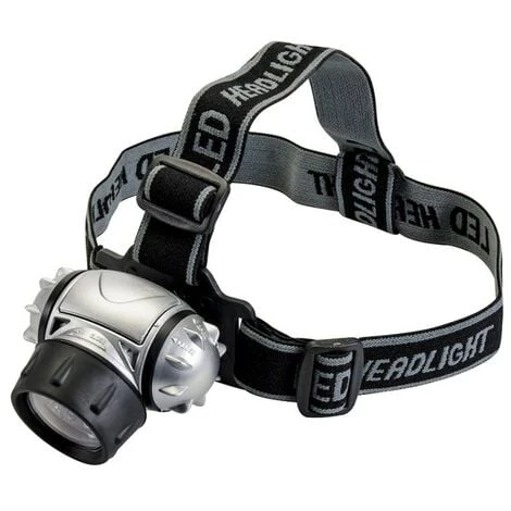 SILVERLINE Lampe Frontale 12 LED - 12 LED