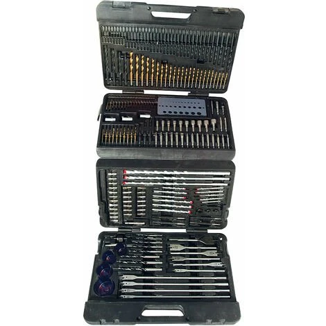 SILVERLINE MALLETTE 204 ACCESSOIRES Et FORETS Pour PERCEUSES