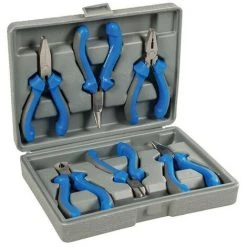 SILVERLINE Coffret De 6 Mini Pinces Assorties