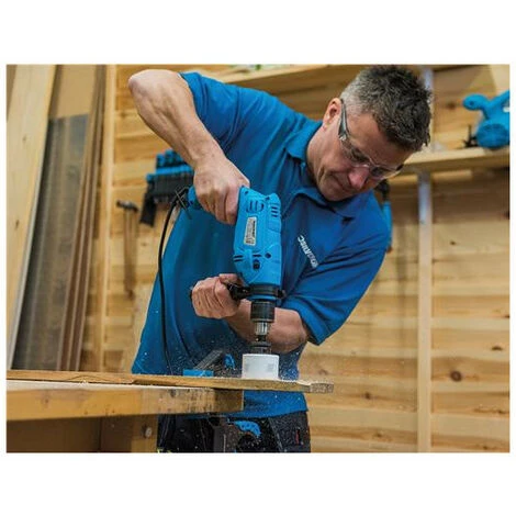 SILVERLINE Perceuse Avec Mandrin A Cle De 13 Mm A Percussion 500 W – Image 2