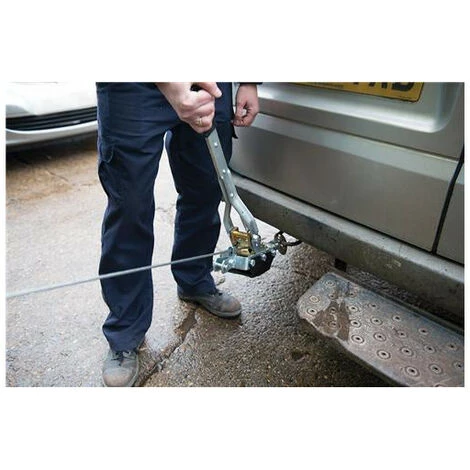 SILVERLINE Treuil Palan Tendeur De Traction Usage Intensif 3 500 Kg / 3m – Image 2