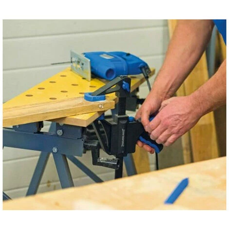 SILVERLINE Presse Rapide Usage Intensif 450 Mm Serre-joint Et Ecarteur – Image 2