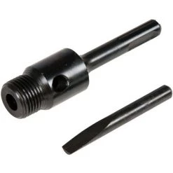 SILVERLINE Arbre Porte-trepan Sds-plus 100 Mm 1/2 Bsp, Avec Chasse Cone