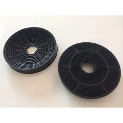 LOT DE 2 FILTRES CHARBON ROND HOTTE SILVERLINE 15.8CM KF001 Silverline