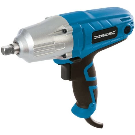 SILVERLINE Visseuse Boulonneuse Deboulonneuse Cle A Chocs Electrique Filaire Couple Eleve