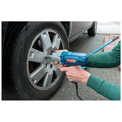 SILVERLINE Visseuse Boulonneuse Deboulonneuse Cle A Chocs Electrique Filaire Couple Eleve – Image 3