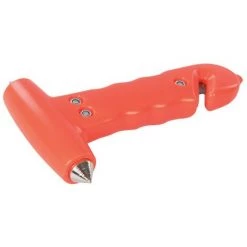 SILVERLINE Kit Sécurité : Marteau Brise-vitre Et Coupe-ceinture - 150 Mm