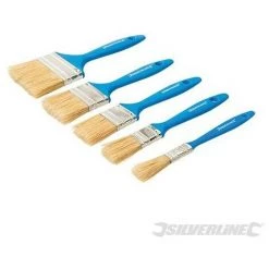 SILVERLINE Pinceaux Jetables, 5 Pcs, 5 Pcs