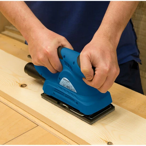 SILVERLINE Ponceuse Vibrante Feuille 1/3 - 160 W – Image 5