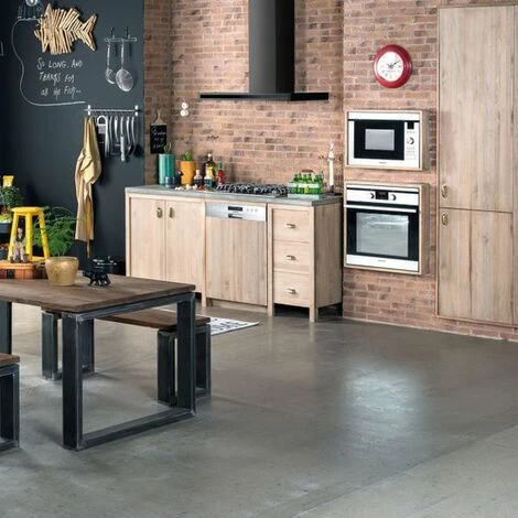 Hotte Cuisine Murale Silverline TEA Noir Mat 90 Cm - Noir – Image 2