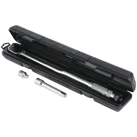 SILVERLINE Clé Dynamométrique 28 - 210 Nm - Carré Conducteur 1/2''