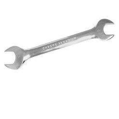 Clé à Fourche Double 18/19 Mm En Acier Chrome-vanadium - 380385 - Silverline