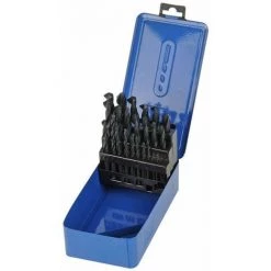 SILVERLINE COFFRET FORETS METAUX HSS, MECHES DE 1 A 13 Mm, BOITE DE 25 FORETS